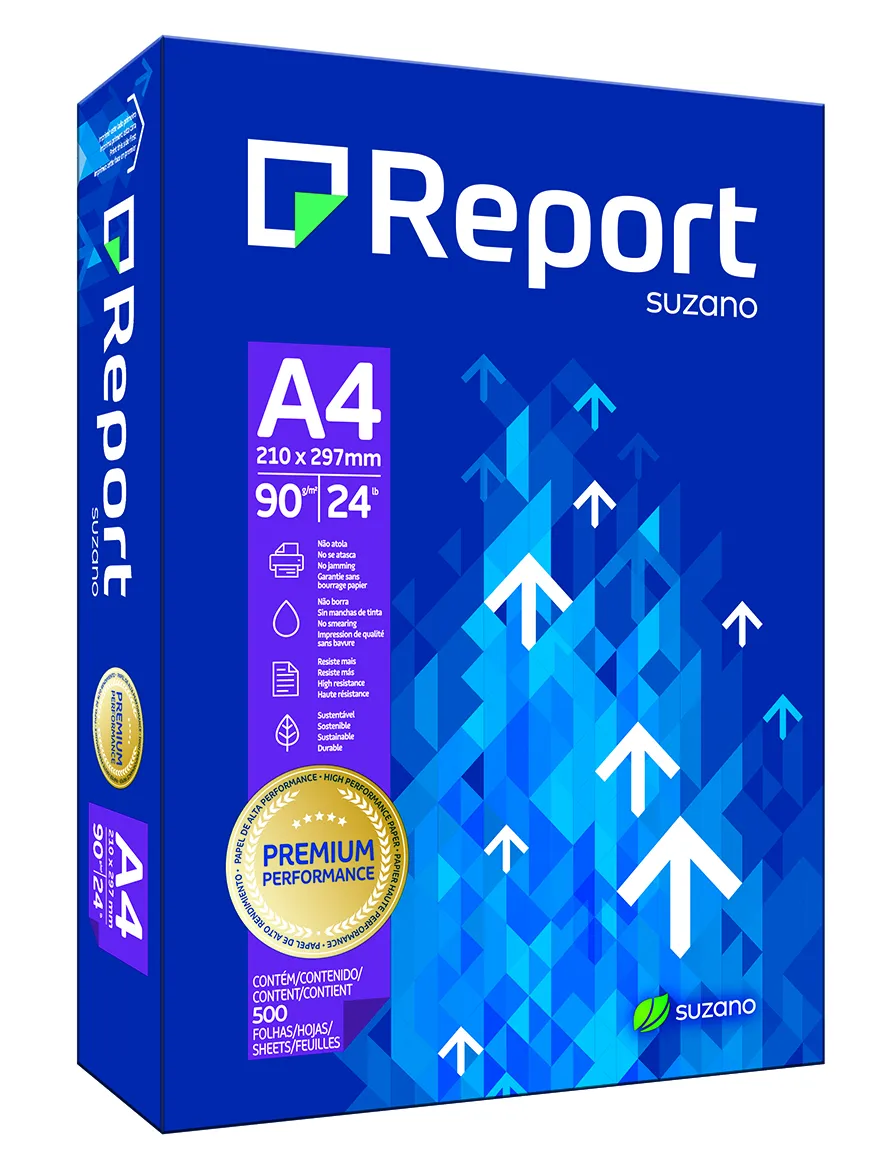 PAPEL REPORT PREMIUM A4 90 GRS 500 HJS